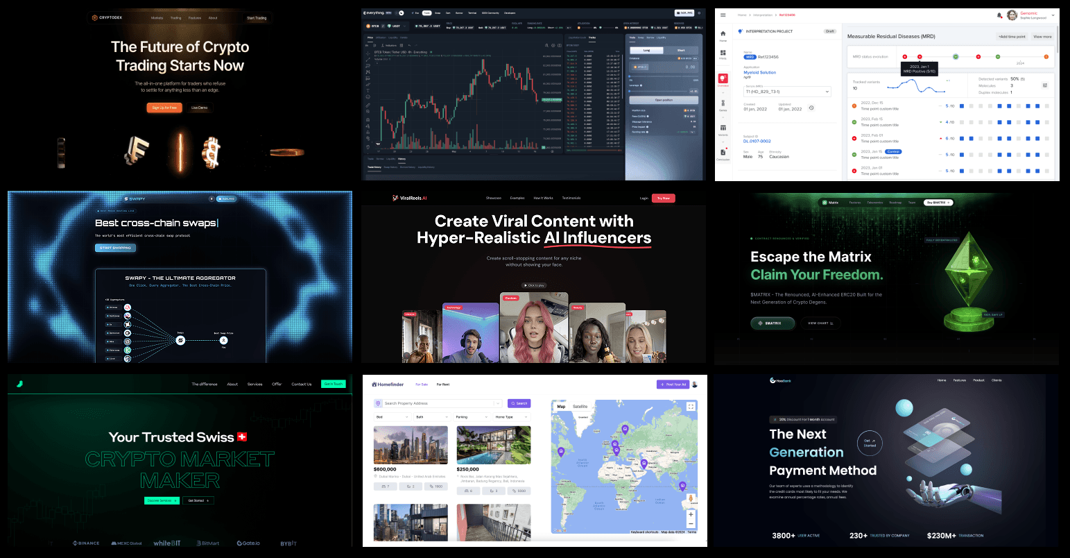 Selected client projects